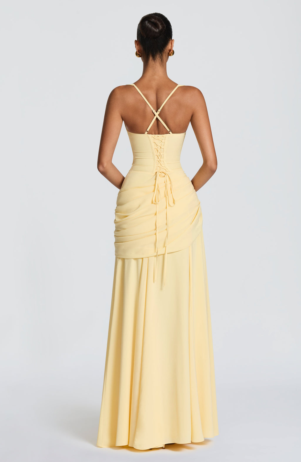Sura Maxi Dress - Lemon VIP